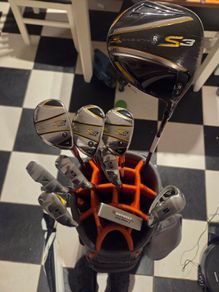 Cobra S3 Max Golf Set Graphite Irons, Hybrids, Driver, Odyssey Putter, Tour Bag