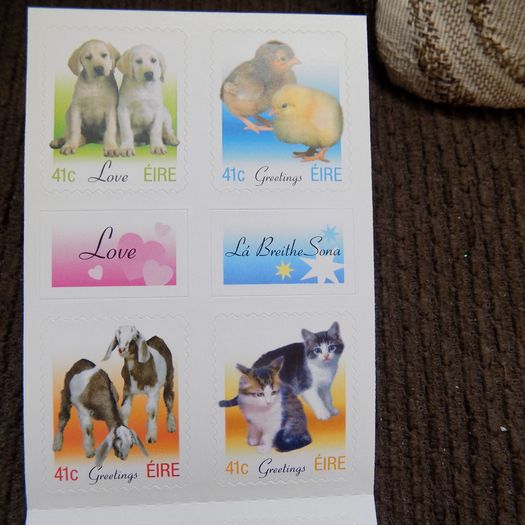 Ireland 2003.Greetings Self-adhesive Stamp Booklet.Baby animals.MNH.