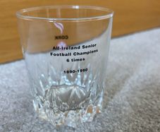 Vintage All Ireland Senior Football Champions Glass