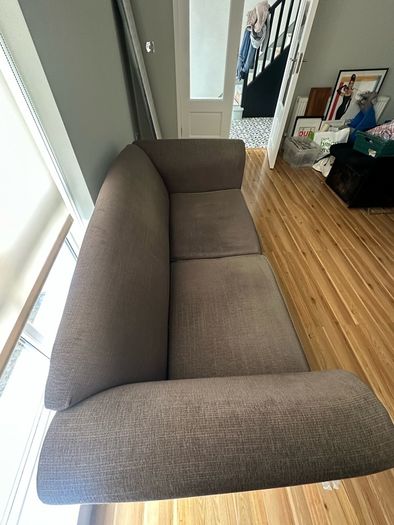 3 Seater Sofa Brown-Grey