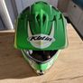 MX helmet full face green size Youth XL Image 2