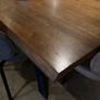 200cm Smoked Oak Dining Table Like New Image 7