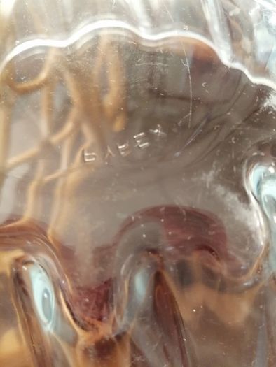 Pair of Fluted Glass Pyrex France Bowls
