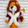 Vintage PMS Plush Stuffed Toy LION King Stuffed Animal  approx. 10" TUsed Please see photos Image 3