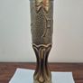Unique WW1 Trench Art Brass Vase (75mm French Field Gun) Image 4