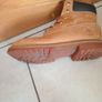 Pair Timberland Beige SUEDE LEATHER Boots Image 2