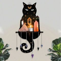 Witchy Cat House Decoration - excellent gift idea