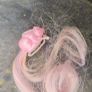 Vintage Rabbit Lady Lovely Locks Pixietails Pink Bunny Pink Hair Pixie Tail Clip Image 2