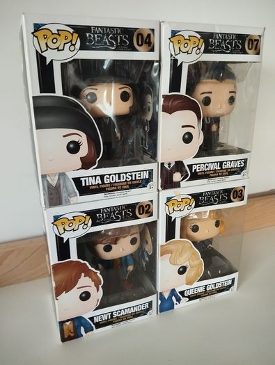 Fantastic Beasts Funko Pop Lot 25e (set of 4)