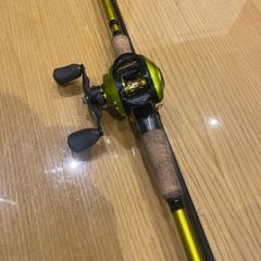fishing rod and reel - kinetic hellcat