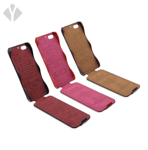 iPhone 5/5s/5se Wood Texture Leather Cases