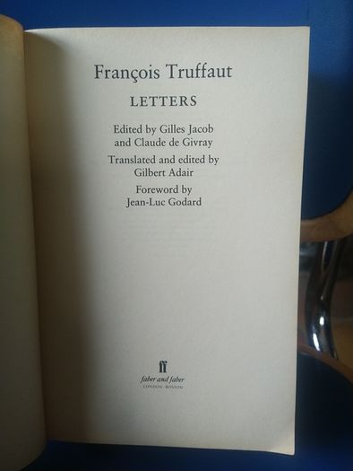Letters - Francois Truffaut