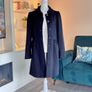 Ladies Black Peplum Coat from H&M Size: UK 12 / EU 40 Image 7