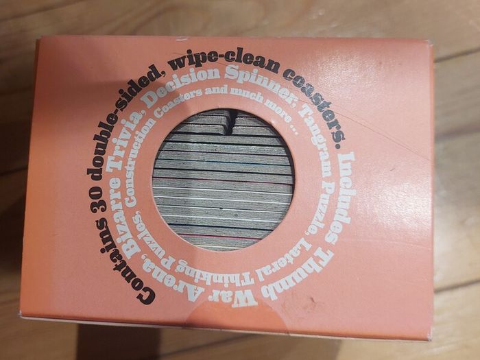 Coaster games - unopened gift