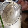 Beautiful Old Oval Shaped Silver Plated Pierced Serving Tray with Handle, Postage Available or Collection on all my items Image 2