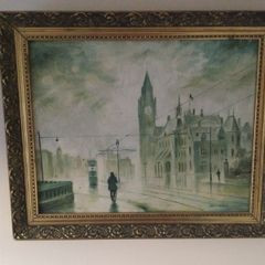 Art - Vintage Oil on Board ( Steven Scholes)