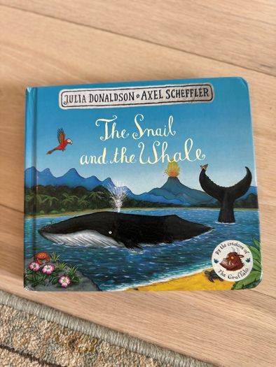 The whale and the snail board book by Julia Donaldson