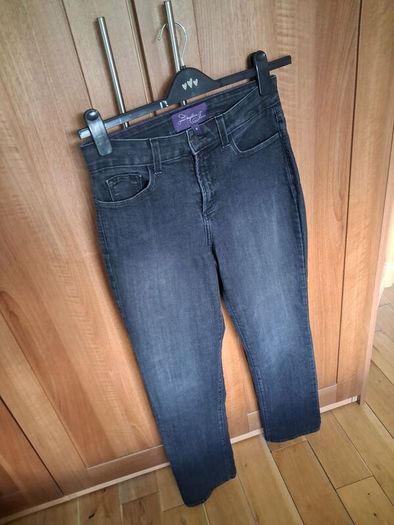 NYDJ Dark Grey/Black Jeans Size 10UK