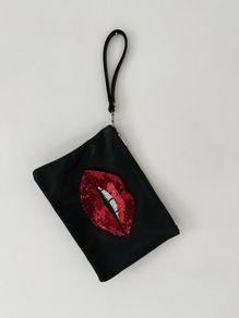 Faux Leather Clutch