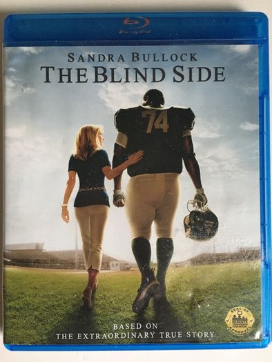 The Blind Side [2009] Quinton Aaron, Sandra Bullock, Tim McGraw, Kathy Bates & Lily Collins [Blu-ray Movie] Academy Award Winner
