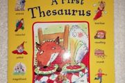 A First Thesaurus for Kids