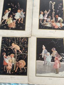Old vintage prints