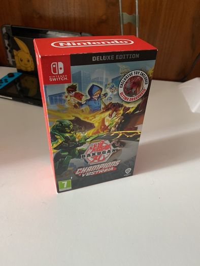 Nintendo Switch Bakugan Champions of Vestroia Deluxe Edition.
