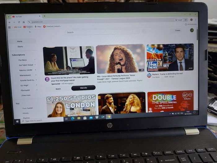 HP 15.6 inch Laptop, Model 15-bw059sa, AMD A6-9220 Radeon R4, 5 Compute Cores 2C plus 3G, 2.5GHz, 4GB Ram, 1 Terrabyte HDD, Windows 10, Microsoft Edge, Chrome, and VLC