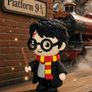 Harry Potter Inspired Crochet-Style Figure  Harry Potter Decoration Image 2