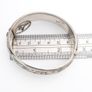 Vintage Silver Bangle Signed Birmingham 1970 Image 8