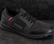 Levis Black Trainers