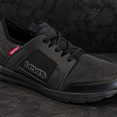 Levis Black Trainers