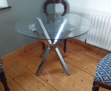 glass table