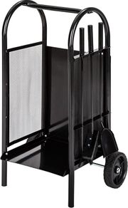Log Carrying and Storage Box Trolley Firewood