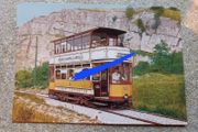 postcard of Glasgow tram no 22