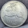 Lithuania 1936 Silver 10 Litu Beautiful Uncirculated Image 4