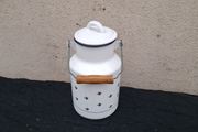 Enamel milk churn postage possible