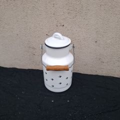 Enamel milk churn postage possible