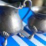 Vintage Silverplate Creamer And Sugar Bowl Image 9