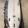 5/11 surfboard with bag and leash Image 2