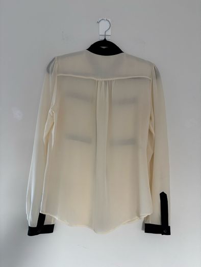 Moschino Long Sleeve Silk Blouse