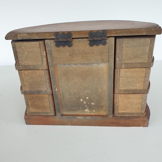 Jewellery box Mele design wooden vintage