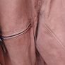Vintage leather bomber jacket Image 2