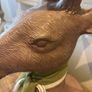 Huge stag solid with glass top for decor or candle Image 9