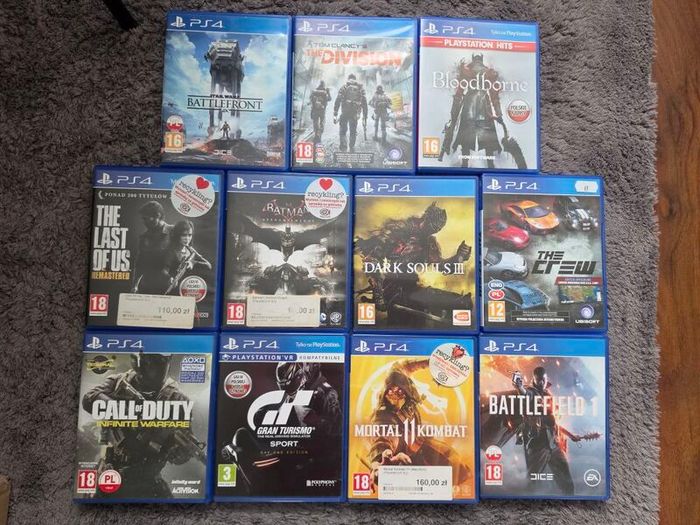 PlayStation Games PS4 games bundle