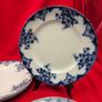 Set of 6 Antique, HOLLINSHEAD & KIRKHAM 'Cambridge' Diner Plates ,Vintage Image 5