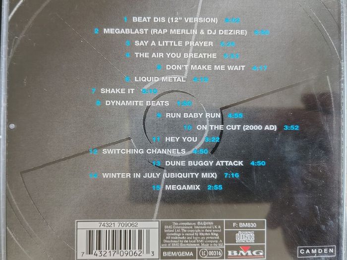 Bomb The Bass - Beat Dis - The Very Best Of CD (1999) Electro Downtempo Hip-House EX+