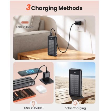 Solar PowerBank PC3-S, 27000wAh