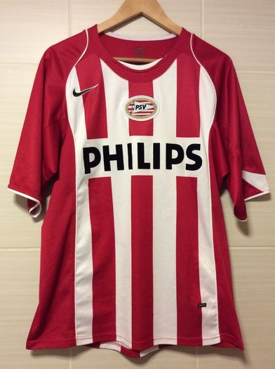 PSV Eindhoven Jersey. Season 2004/2006. Official Nike Home Jersey. Authentic Original From The Time. Not A Modern Day Remake.