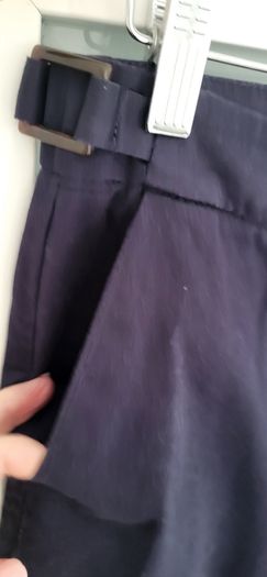 SFERA navy ankle grazer pants with pockets Sz 40 (Fit 10UK)